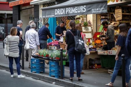 　４月２９日、欧州連合（ＥＵ）統計局が発表した４月のユーロ圏消費者物価指数（ＨＩＣＰ）速報値は前年比７．５％上昇で、過去最高の伸び率となった。パリで２０２０年４月撮影（２０２２年　ロイター／Benoit Tessier）
