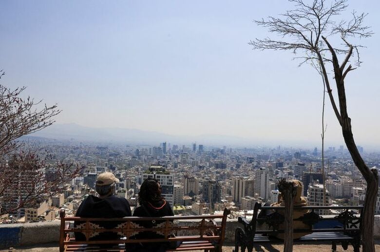 テヘランで16日撮影　REUTERS/Thaier Al-Sudani