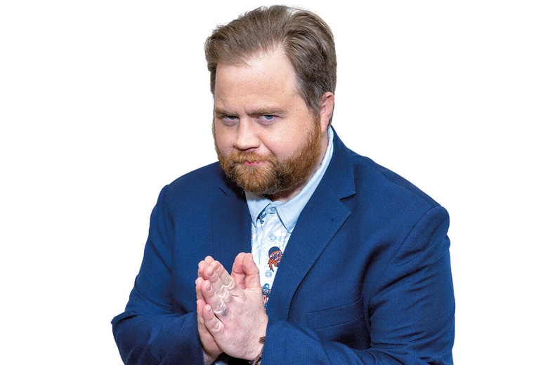 脚本が素晴らしかったことも4つの作品の共通点だと語るハウザー　AMANDA EDWARDS/GETTY IMAGES