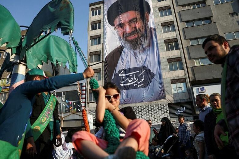 ６月４日、イランの首都テヘランで撮影　 Majid Asgaripour/WANA (West Asia News Agency) via REUTERS