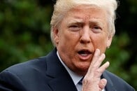 トランプ大統領、中国の対北朝鮮貿易増を批判
