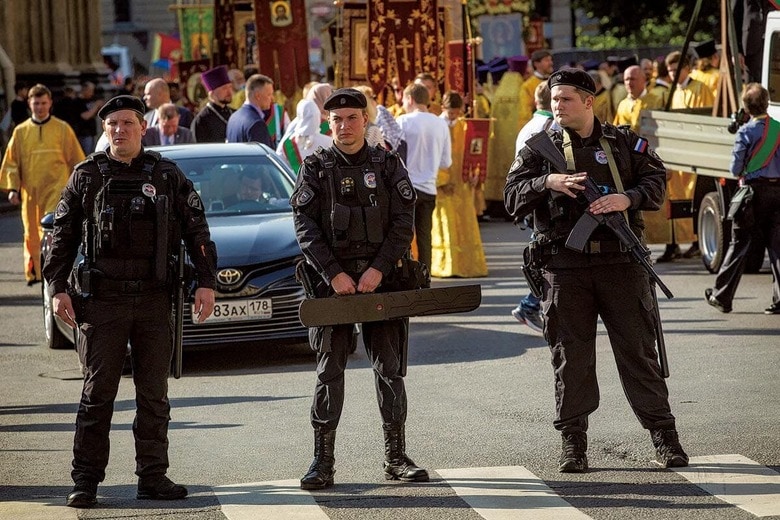 テロを警戒するロシア政府は移民規制を強化　ARTEM PRIAKHINｰSOPA IMAGESｰLIGHTROCKET/GETTY IMAGES