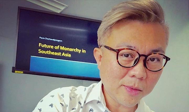 京都で襲われたタイ人反体制活動家のパビン・チャチャバルポンプン氏　facebookページから