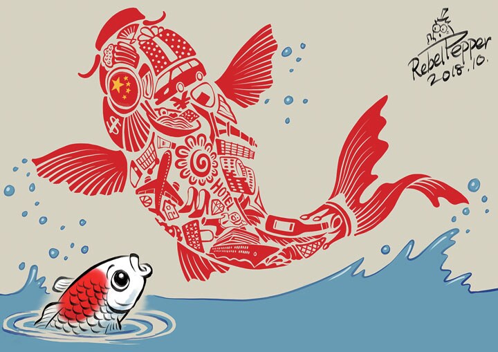 Koi Breeding, the China Way  (c) 2018 REBEL PEPPER/WANG LIMING FOR NEWSWEEK JAPAN