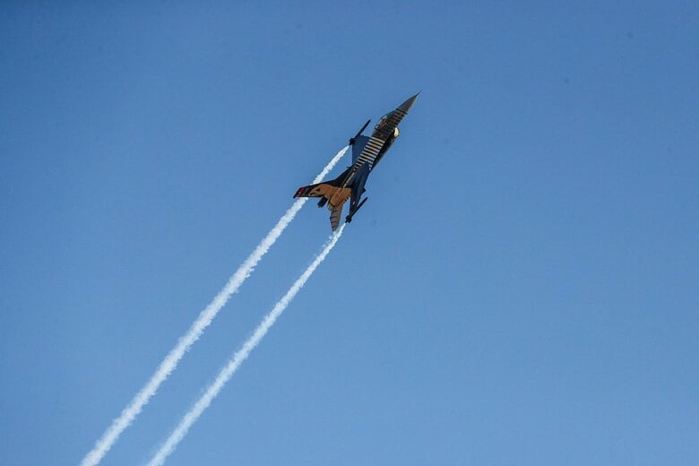 F16戦闘機（写真はイメージ）　© Tunahan Turhan/SOPA Images via ZUMA Press Wire-REUTERS