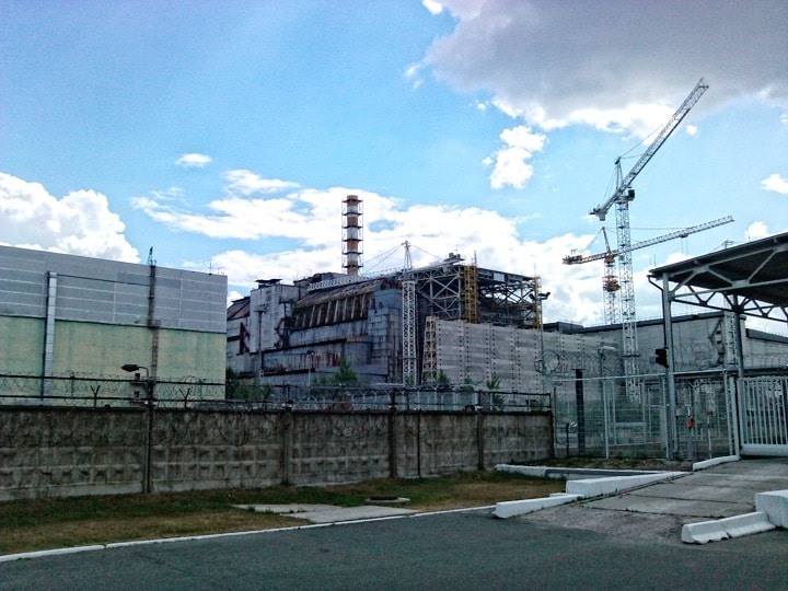 １９８６年のチェルノブイリ原発事故以来、立ち入りが禁止されてきた区域に、中国企業が太陽光発電設備の建設を計画している。