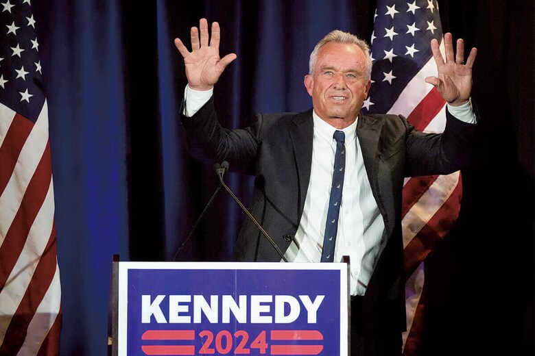 医療や健康の分野を中心に数々の陰謀論を唱えてきたケネディ　JAY JANNERｰUSA TODAY NETWORKｰREUTERS