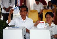 インドネシア大統領選、本日投開票　現職ジョコ・ウィドド大統領が優勢