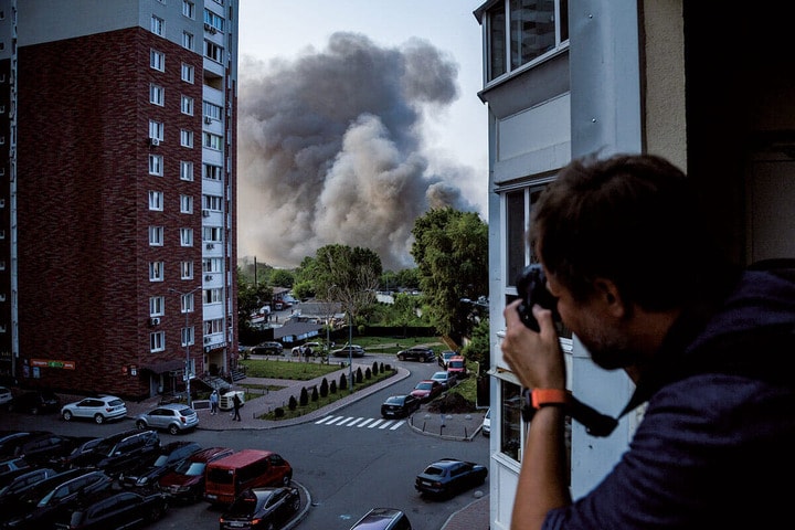6月10日のキーウ市内