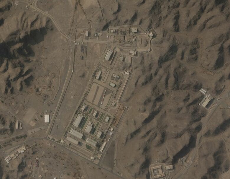 ドゥワディミ複合施設の衛星画像、2025年12月の提供写真  Planet Labs PBC/Handout via REUTERS