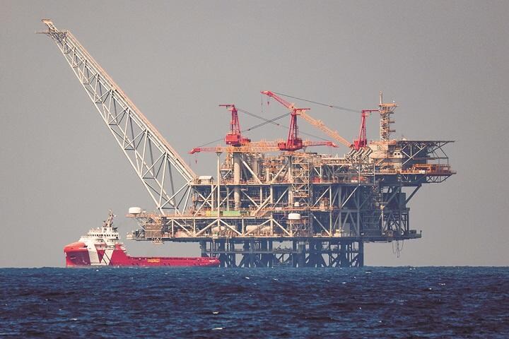 イスラエル沖の地中海にある巨大天然ガス田　AMIR COHENｰREUTERS
