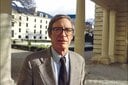 20世紀を代表するアメリカの政治哲学者ロールズ。彼の概念「公正としての正義」は社会の在り方を今も問い続けている　FREDERIC REGLAIN-GAMMA-RAPHO/GETTY IMAGES
