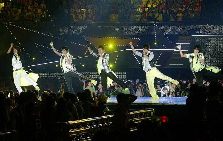台北公演（2008年）　Oriental Image via Reuters Connect