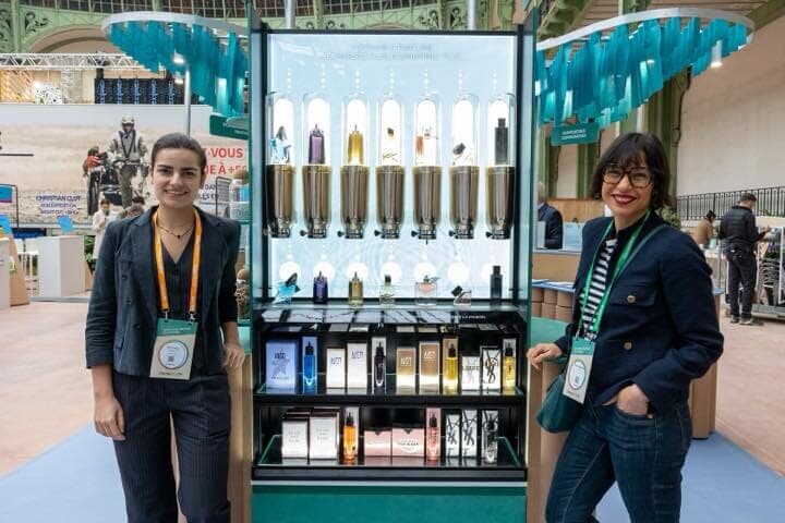 ロレアルグループの展示