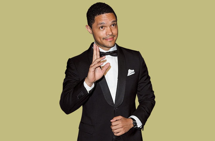 ノアは政治風刺番組『デイリー・ショー』の司会として活躍中　JON KOPALOFF/GETTY IMAGES