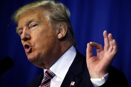 　１０月２０日、トランプ氏が「明確な」選挙結果は受け入れると表明した。写真はオハイオ州デラウェアで同日撮影（２０１６年　ロイター／Jonathan Ernst）