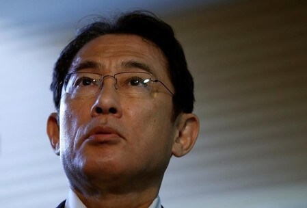 　９月９日、岸田文雄外相は午前、人工的な地震波が北朝鮮による核実験であれば、国連安保理決議などに違反しており、断固非難すると語った。写真は都内で撮影（２０１６年　ロイター／Issei Kato）