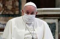 ローマ教皇フランシスコ、公務の場で初めてマスク着用