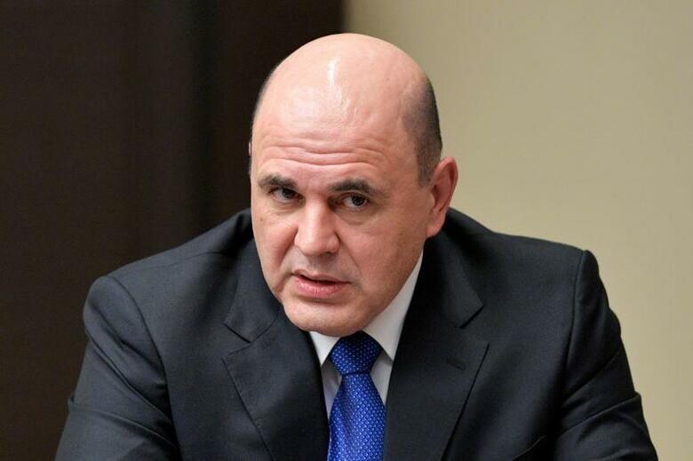 ロシアのミシュスチン首相（54）は30日、新型コロナウイルスに感染したと明らかにした。一時的に職を離れ、隔離治療を受ける。2月撮影（2020年　ロイター/SPUTNIK）