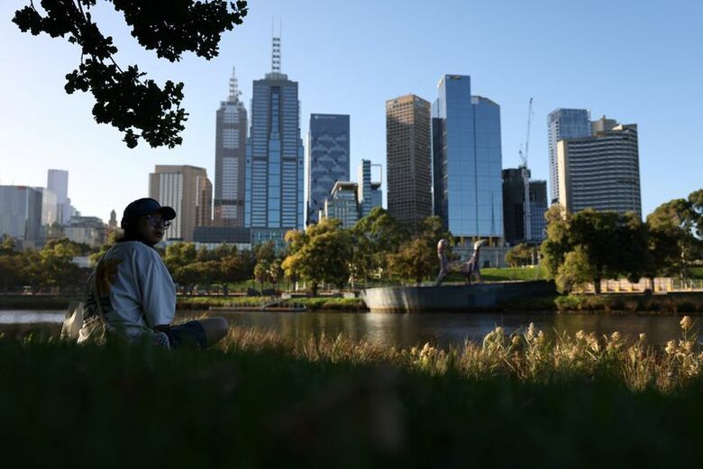 メルボルン中心部で2025年3月撮影。 REUTERS/Hollie Adams