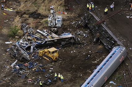 安全なはずの鉄道でどれだけ死者を出しても懲りないアメリカ　Lucas Jackson-REUTERS