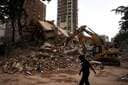 地震直後のベネズエラの首都カラカス（6月25日）　Leonardo Fernandez-Reuters