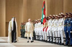 インド、ＵＡＥと防衛・エネルギー関係深化　モディ首相訪問