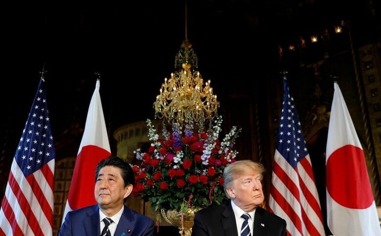 ６月８日、日米両政府は、茂木敏充経済再生担当相とライトハイザーUＳＴＲ代表による貿易協議の初会合を今年７月に開催することで一致した。米フロリダ州で４月撮影（２０１８年　ロイター／Kevin Lamarque）