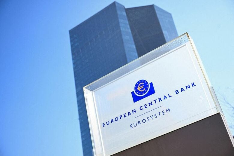 独フランクフルトにある欧州中央銀行（ＥＣＢ）本部。2025年3月撮影。REUTERS/Jana Rodenbusch