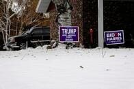 アメリカ大統領選、どちらの支持者も4割強が敗北結果の受け入れ拒否