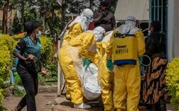 ＷＨＯ事務局長、コンゴ停戦訴え　エボラ封じ込めへ