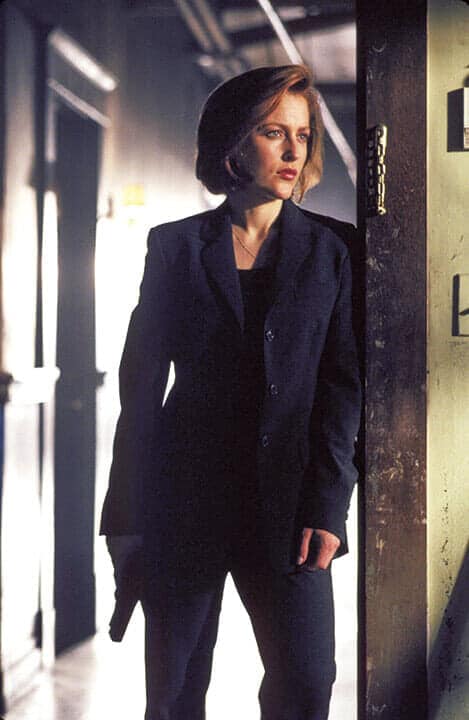 『X-ファイル』のスカリー捜査官を演じるジリアン・アンダーソン