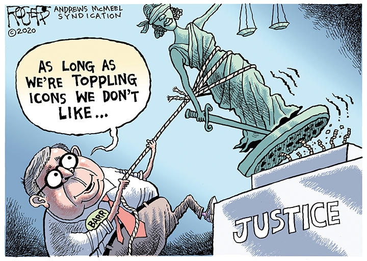 Joining the Crowd / ©2020 ROGERS-ANDREWS McMEEL SYNDICATION