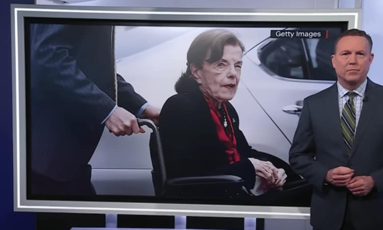 先週、治療から議会に復帰したファインスタイン　CNN/YouTube