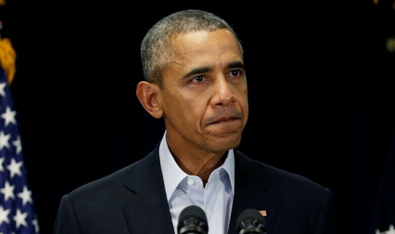 ２月１４日、オバマ米大統領（写真）は、ロシアのプーチン大統領とシリア情勢について電話会談し、ロシアがアサド政権支援のために行うシリア反体制派の穏健派組織への攻撃を停止するよう、あらためて訴えた。カリフォルニア州で１３日撮影（２０１６年　ロイター/Kevin Lamarque）