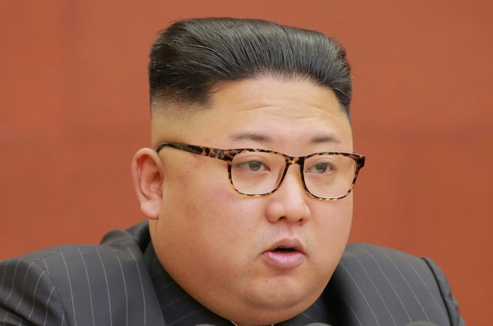 金正恩氏　KCNA/REUTERS