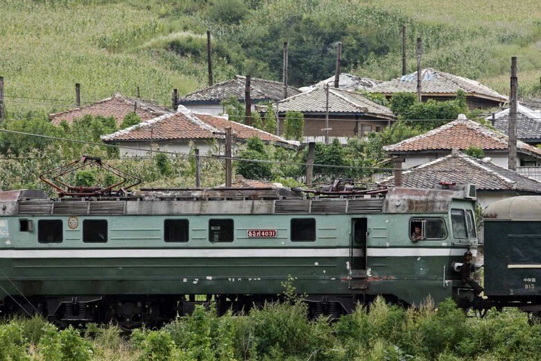北朝鮮の咸鏡北道・会寧の風景（2013年8月）　Jacky Chen-Reuters