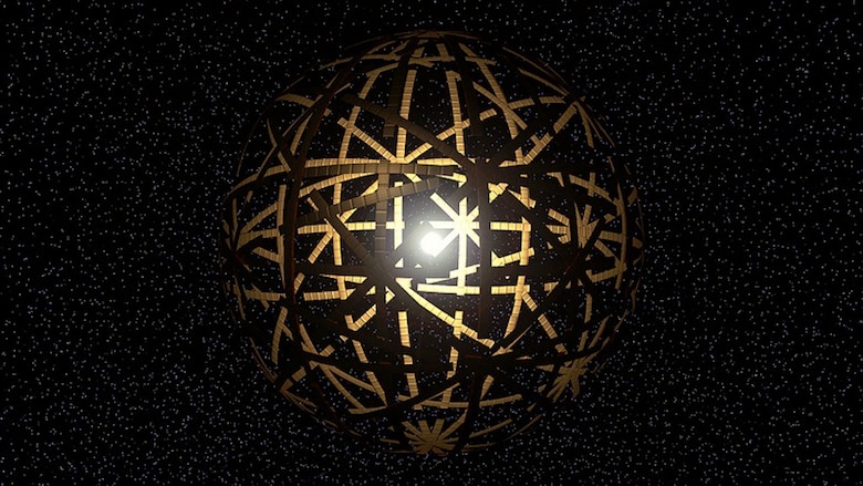 恒星の周りを回る超巨大構造物のイメージ　Photo credit: <a href=\"https://www.flickr.com/photos/kevinmgill/21983905140/\">Kevin M. Gill</a> / <a href=\"http://creativecommons.org/licenses/by-sa/2.0/\">CC BY-SA</a>