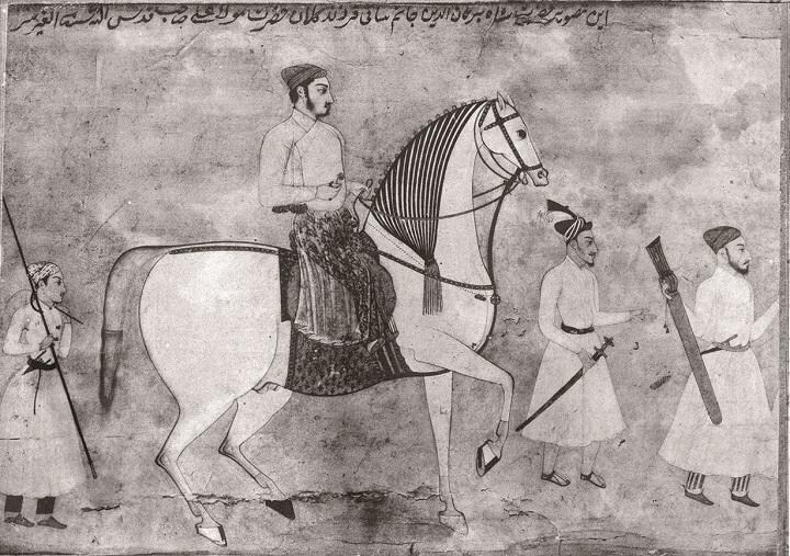 「モンゴル」が名の由来であるムガール帝国の王子を描いた絵　HULTON ARCHIVE／GETTY IMAGES