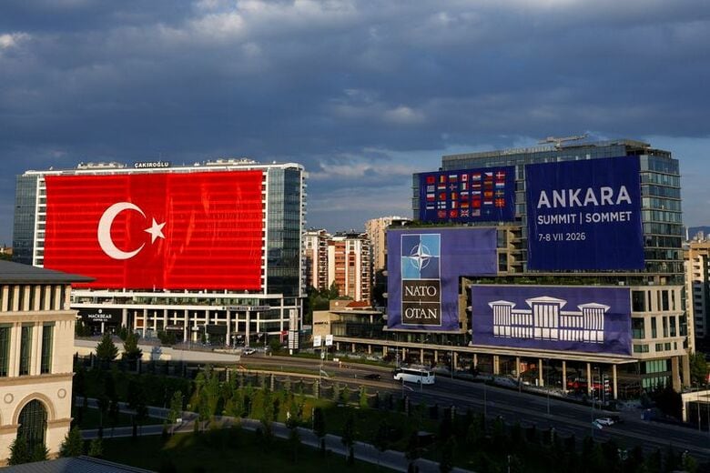 写真は6日、トルコのアンカラで撮影。 REUTERS/Yves Herman