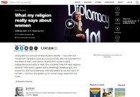 イスラム教徒の女性がコーランを手に女性のため立ち上がる／Relegate to（～に追いやる）