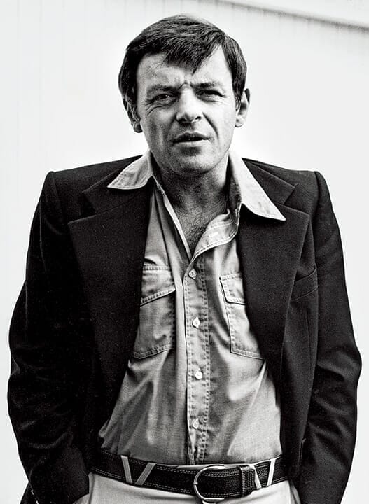 ウェールズ出身俳優アンソニー・ホプキンスのポートレイト、1972年