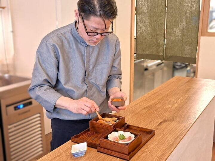 パリの和食料理人・鵜飼修さん