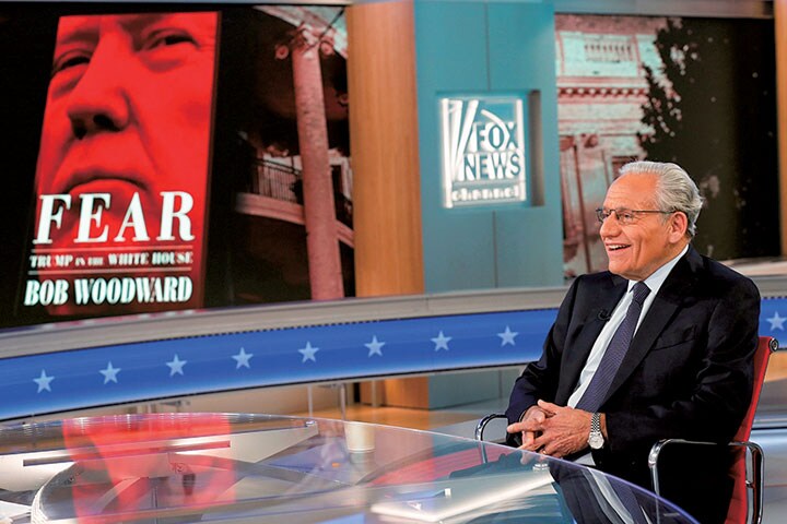 トランプは最も現実から乖離した大統領だと、ウッドワードは言う　Dominik Bindl/GETTY IMAGES