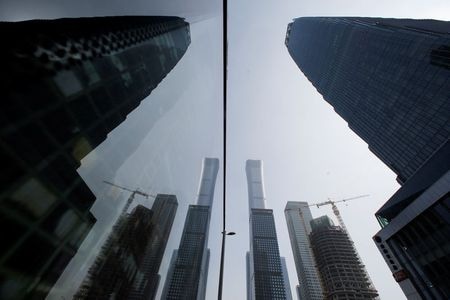　１２月１０日、格付け会社フィッチは、今年に入ってから中国民間企業のデフォルト（債務不履行）率が過去最高となっており、２０２０年も同様の傾向が続く可能性があると指摘した。写真は３月４日、北京で撮影（２０１９年　ロイター/Thomas Peter）
