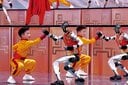 『春節連歓晩会』での演武（26年2月）　CCTV+ｰVCG/GETTY IMAGES