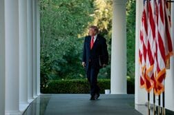 トランプ氏、民主党予備選の左派候補勝利に危機感　「建国以来最大の脅威」