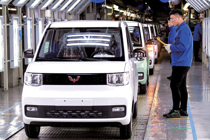 世界最大の市場である中国で最も売れたEV「宏光MINIEV」　YU FANGPING-FUTURE PUBLISHING/GETTY IMAGES