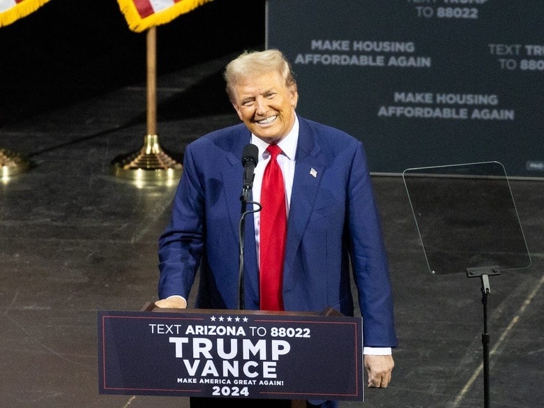 トランプと反対の立場に立つことには常にリスクが伴う　USA TODAY NETWORK via Reuters Connect