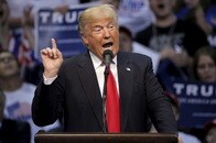 米予備選、東部５州はトランプ全勝、民主はクリントンが4州押さえる